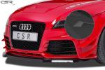 CSR Frontspoiler | Cup-Spoilerlippe mit ABE für Audi TT RS 8J CSL226-S schwarz matt strukturiert (keine Lackierung erforderlich)