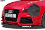 CSR Frontspoiler | Cup-Spoilerlippe mit ABE für Audi TT RS 8J CSL226-L schwarz matt (Lackierung erforderlich)