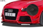 CSR Frontspoiler | Cup-Spoilerlippe mit ABE für Audi TT RS 8J CSL226-M Carbon Look matt strukturiert (keine Lackierung erforderlich)