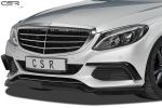 CSR Frontspoiler | Cup-Spoilerlippe mit ABE für Mercedes-Benz C-Klasse 205 CSL227-G Glossy schwarz Hochglanz (keine Lackierung erforderlich)