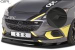 CSR Frontspoiler | Cup-Spoilerlippe mit ABE für Opel Corsa E OPC CSL275-M Carbon Look matt strukturiert (keine Lackierung erforderlich)