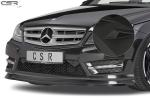 CSR Frontspoiler | Cup-Spoilerlippe mit ABE für Mercedes-Benz C-Klasse 204 CSL308-M Carbon Look matt strukturiert (keine Lackierung erforderlich)