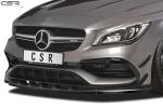 CSR Frontspoiler | Cup-Spoilerlippe mit ABE für Mercedes-Benz CLA 45 AMG / A 45 AMG CSL315-G Glossy schwarz glänzend (keine Lackierung erforderlich)