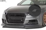 CSR Frontspoiler | Cup-Spoilerlippe mit ABE für Audi TTS FV/8S CSL320-S schwarz matt strukturiert (keine Lackierung erforderlich)