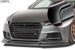 CSR Frontspoiler | Cup-Spoilerlippe mit ABE für Audi TTS FV/8S CSL320-L schwarz matt (Lackierung erforderlich)