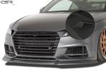 CSR Frontspoiler | Cup-Spoilerlippe mit ABE für Audi TTS FV/8S CSL320-M Carbon Look matt strukturiert (keine Lackierung erforderlich)