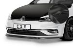 CSR Frontspoiler | Cup-Spoilerlippe mit ABE für VW Golf 7 CSL324-G Glossy schwarz glänzend (keine Lackierung erforderlich)