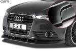 CSR Frontspoiler | Cup-Spoilerlippe mit ABE für Audi A6 C7 4G CSL325-L schwarz matt (Lackierung erforderlich)
