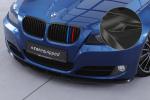 CSR Frontspoiler | Cup-Spoilerlippe mit ABE für BMW E90 / E91 LCI CSL327-C Carbon Look glänzend (keine Lackierung erforderlich)
