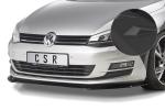 CSR Frontspoiler | Cup-Spoilerlippe mit ABE für VW Golf 7 CSL330-S Strukturiert schwarz matt (keine Lackierung erforderlich)