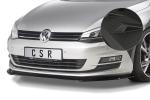 CSR Frontspoiler | Cup-Spoilerlippe mit ABE für VW Golf 7 CSL330-M Carbon Look matt strukturiert (keine Lackierung erforderlich)