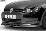 CSR Frontspoiler | Cup-Spoilerlippe mit ABE für VW Golf 7 CSL332-S Strukturiert schwarz matt (keine Lackierung erforderlich)