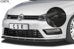 CSR Frontspoiler | Cup-Spoilerlippe mit ABE für VW Golf 7 R-Line CSL333-G Glossy schwarz glänzend (keine Lackierung erforderlich)
