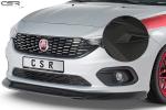 CSR Frontspoiler | Cup-Spoilerlippe mit ABE für Fiat Tipo (Typ 356) CSL344-M Carbon Look matt strukturiert (keine Lackierung erforderlich)