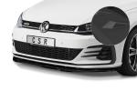 CSR Frontspoiler | Cup-Spoilerlippe mit ABE für VW Golf 7 GTI / GTD CSL345-S Strukturiert schwarz matt (keine Lackierung erforderlich)