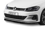 CSR Frontspoiler | Cup-Spoilerlippe mit ABE für VW Golf 7 GTI / GTD CSL345-K Kupfer matt (keine Lackierung erforderlich)