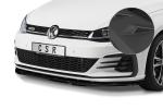 CSR Frontspoiler | Cup-Spoilerlippe mit ABE für VW Golf 7 GTI / GTD CSL345-L Lackierung erforderlich (schwarz matt)