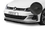 CSR Frontspoiler | Cup-Spoilerlippe mit ABE für VW Golf 7 GTI / GTD CSL345-M Carbon Look matt strukturiert (keine Lackierung erforderlich)