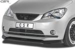 CSR Frontspoiler | Cup-Spoilerlippe mit ABE für Seat Mii CSL349-S Strukturiert schwarz matt (keine Lackierung erforderlich)