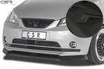 CSR Frontspoiler | Cup-Spoilerlippe mit ABE für Seat Mii CSL349-M Carbon Look matt strukturiert (keine Lackierung erforderlich)
