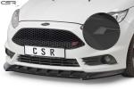 CSR Frontspoiler | Cup-Spoilerlippe mit ABE für Ford Fiesta MK7 ST CSL351-S schwarz matt strukturiert (keine Lackierung erforderlich)