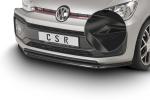 CSR Frontspoiler | Cup-Spoilerlippe mit ABE für VW up! GTI CSL357-G Glossy schwarz glänzend (keine Lackierung erforderlich)