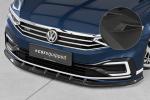 CSR Frontspoiler | Cup-Spoilerlippe mit ABE für VW Passat B8 Typ 3G CSL358-M Carbon Look matt strukturiert (keine Lackierung erforderlich)