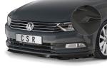 CSR Frontspoiler | Cup-Spoilerlippe mit ABE für VW Passat B8 Typ 3G CSL359-M Carbon Look matt strukturiert (keine Lackierung erforderlich)