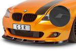CSR Frontspoiler | Cup-Spoilerlippe mit ABE für BMW 5er E60 / E61 CSL361-S schwarz matt strukturiert (keine Lackierung erforderlich)