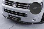 CSR Frontspoiler | Cup-Spoilerlippe mit ABE für VW T5 Bus CSL363-S schwarz matt strukturiert (keine Lackierung erforderlich)