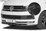 CSR Frontspoiler | Cup-Spoilerlippe mit ABE für VW T6 Bus CSL365-C Carbon Look glänzend (keine Lackierung erforderlich)