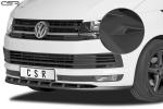 CSR Frontspoiler | Cup-Spoilerlippe mit ABE für VW T6 Bus CSL365-L Lackierung erforderlich (schwarz matt)