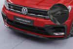 CSR Frontspoiler | Cup-Spoilerlippe mit ABE für VW Tiguan II (Typ AD1) R-Line CSL367-C Carbon Look Hochglanz (keine Lackierung erforderlich)