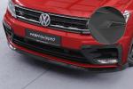 CSR Frontspoiler | Cup-Spoilerlippe mit ABE für VW Tiguan II (Typ AD1) R-Line CSL367-L schwarz matt (Lackierung erforderlich)