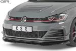 CSR Frontspoiler | Cup-Spoilerlippe mit ABE für VW Golf 7 GTI TCR CSL368-K Kupfer matt (keine Lackierung erforderlich)