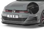 CSR Frontspoiler | Cup-Spoilerlippe mit ABE für VW Golf 7 GTI TCR CSL368-G Glossy schwarz glänzend (keine Lackierung erforderlich)
