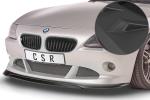 CSR Frontspoiler | Cup-Spoilerlippe mit ABE für BMW Z4 E85 CSL370-L schwarz matt (Lackierung erforderlich)