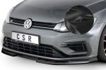 CSR Frontspoiler | Cup-Spoilerlippe mit ABE für VW Golf 7 R CSL373-G Glossy schwarz glänzend (keine Lackierung erforderlich)