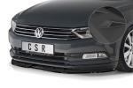 CSR Frontspoiler | Cup-Spoilerlippe mit ABE für VW Passat B8 Typ 3G CSL374-L schwarz matt (Lackierung erforderlich)