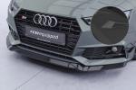 CSR Frontspoiler | Cup-Spoilerlippe mit ABE für Audi A4 B9 8W S-Line / S4 B9 8W CSL376-S schwarz matt strukturiert (keine Lackierung erforderlich)