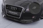 CSR Frontspoiler | Cup-Spoilerlippe mit ABE für Audi A5 8T CSL378-S schwarz matt strukturiert (keine Lackierung erforderlich)