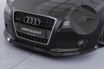 CSR Frontspoiler | Cup-Spoilerlippe mit ABE für Audi A5 8T CSL378-L schwarz matt (Lackierung erforderlich)