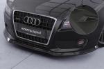 CSR Frontspoiler | Cup-Spoilerlippe mit ABE für Audi A5 8T CSL378-M Carbon Look matt strukturiert (keine Lackierung erforderlich)