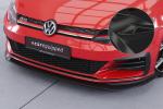 CSR Frontspoiler | Cup-Spoilerlippe mit ABE für VW Golf 7 GTI / GTD CSL380-G Glossy schwarz glänzend (keine Lackierung erforderlich)