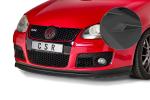 CSR Frontspoiler | Cup-Spoilerlippe mit ABE für VW Golf 5 GTI/GT CSL382-L Lackierung erforderlich (schwarz matt)