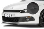 CSR Frontspoiler | Cup-Spoilerlippe mit ABE für VW Scirocco III CSL383-L schwarz matt (Lackierung erforderlich)