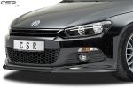 CSR Frontspoiler | Cup-Spoilerlippe mit ABE für VW Scirocco III R-Line CSL385-S schwarz matt strukturiert (keine Lackierung erforderlich)
