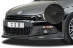 CSR Frontspoiler | Cup-Spoilerlippe mit ABE für VW Scirocco III R-Line CSL385-M Carbon Look matt strukturiert (keine Lackierung erforderlich)