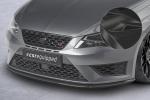 CSR Frontspoiler | Cup-Spoilerlippe mit ABE für Seat Leon 3 (Typ 5F) Cupra/FR CSL391-C Carbon Look glänzend (keine Lackierung erforderlich)