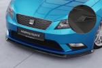 CSR Frontspoiler | Cup-Spoilerlippe mit ABE für Seat Leon 3 (Typ 5F) CSL394-M Carbon Look matt strukturiert (keine Lackierung erforderlich)